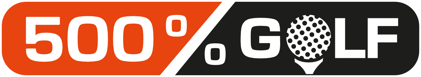 500 % Golf logo