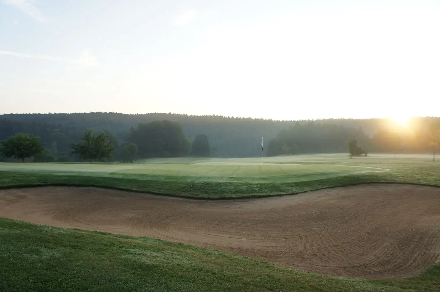 Bunker at hole 17